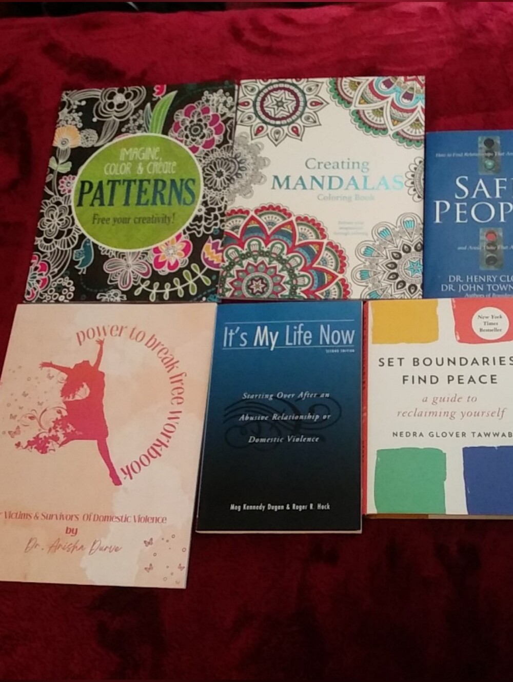 Lot 8 How to Be Happy (Or at Least Less Sad): A Creative Workbook Domestic Abuse